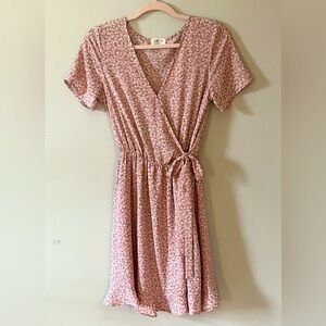 Sienna Sky Pink Floral Mini‎ Dress